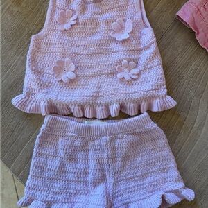 Zara Pink Knit Set